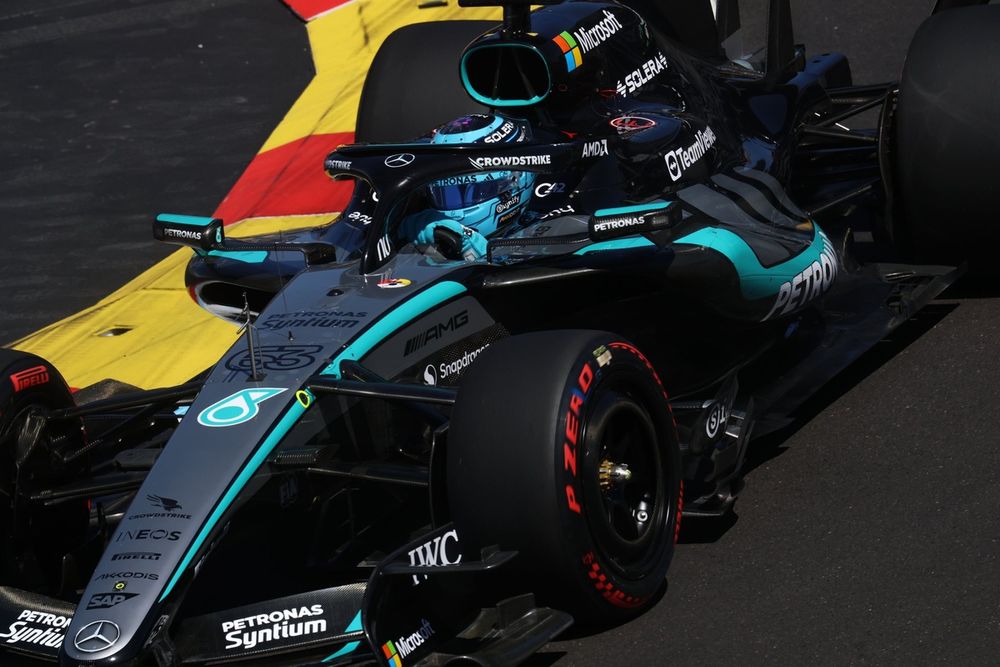 Russell reckoned a six-stopper might be on the cars...if Sunday's degradation matches that from FP1