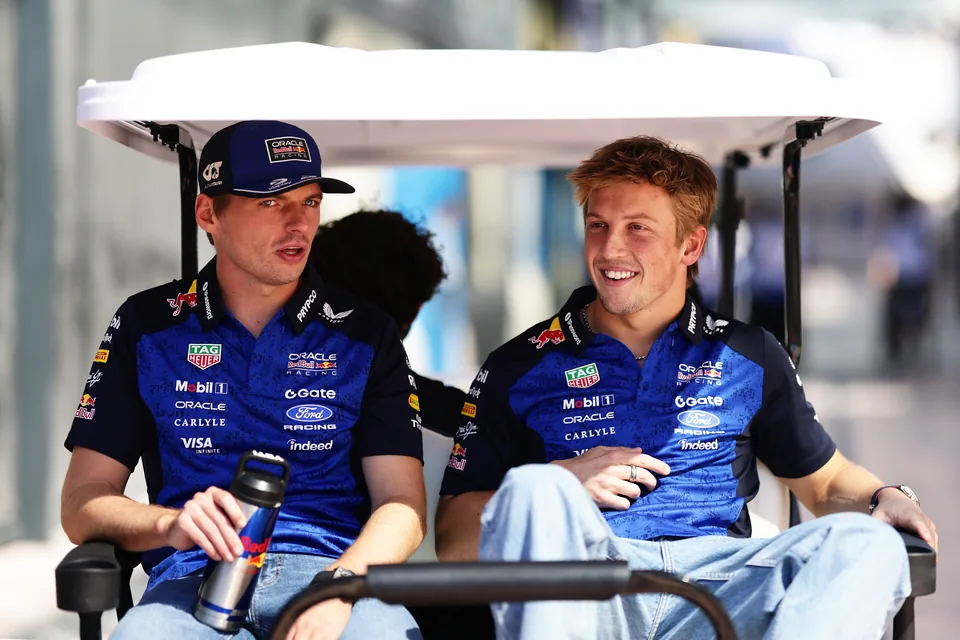 Max Verstappen, Liam Lawson