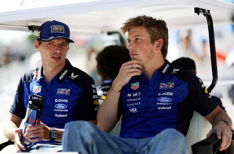 Max Verstappen, Liam Lawson