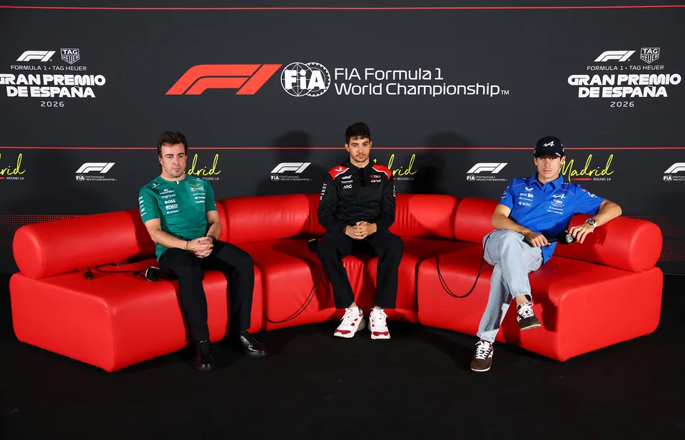 Fernando Alonso, Esteban Ocon, Franco Colapinto