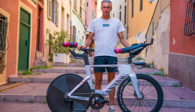 Ready for a Big Day: Jonas Schomburg and His Canyon Speedmax and New Shimano Wheels