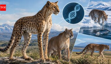 For decades, scientists thought North America had its own cheetah; ancient DNA reveals the extinct cat split from the puma lineage 2.6 million years ago