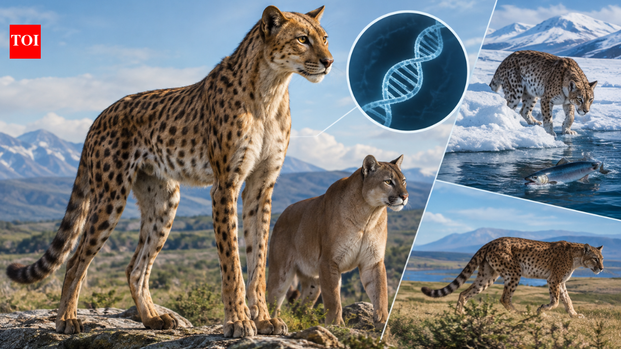 For decades, scientists thought North America had its own cheetah; ancient DNA reveals the extinct cat split from the puma lineage 2.6 million years ago