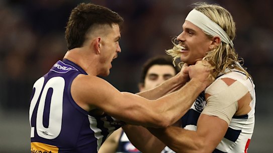 Patrick Voss and Bailey Smith aren’t exactly shrinking violets.