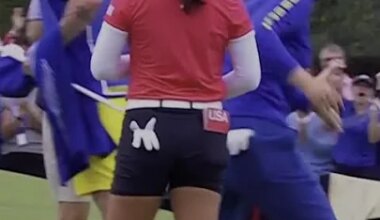 Lottie Woad seals the deal 💥 She wins her match and gets Europe to 14 points - YouTube