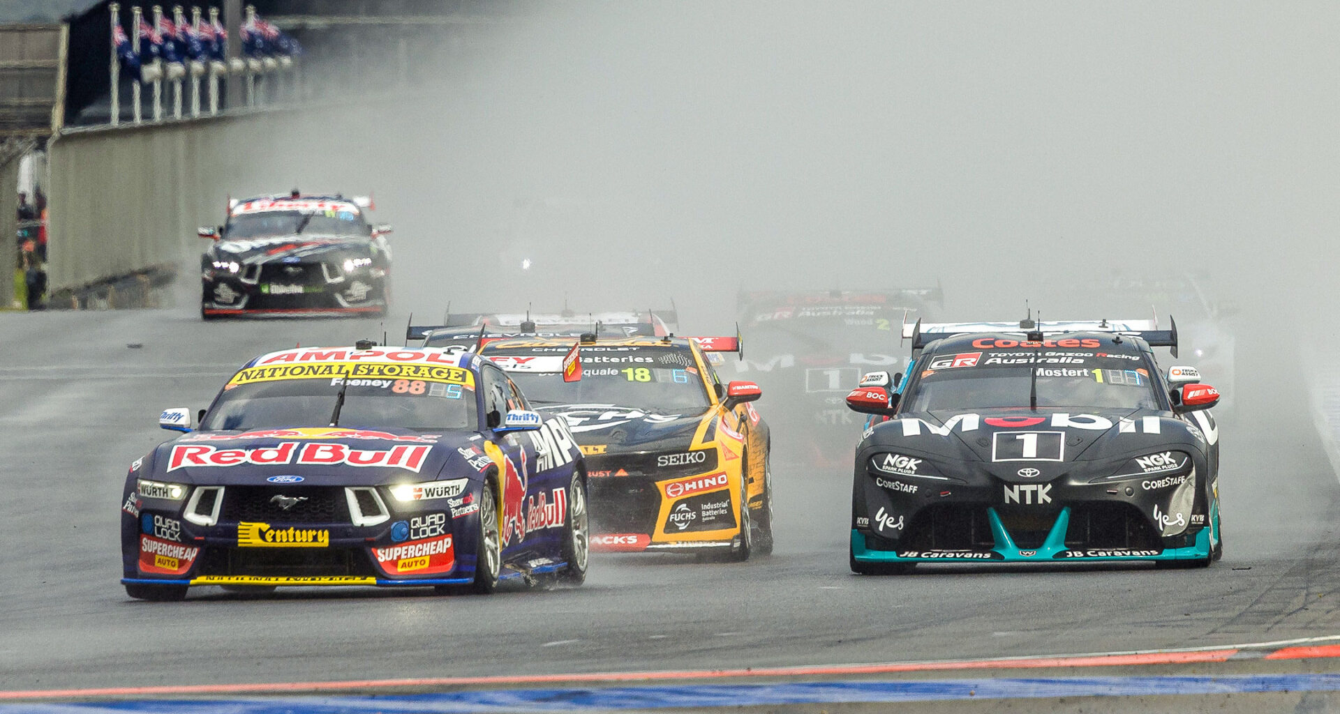 Latest Supercars parity test underway in Melbourne following The Bend 500