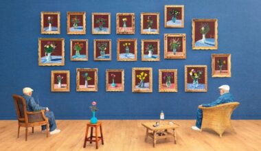 Six Decades of David Hockney on View in Gloucester, MA