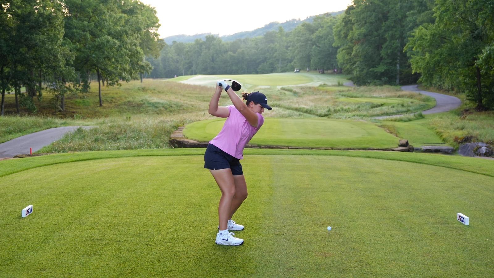 Women’s Golf completes day one at the Jackson T. Stephens Cup