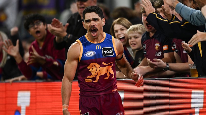 Brisbane Lions: How Charlie Cameron went from NRL hopeful to AFL champion, as Logan Morris re-signs