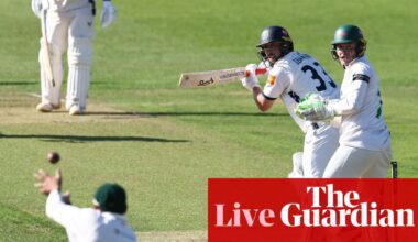 Bairstow and collapse hurt Somerset amid title tension: county cricket, day one – as it happened | County Championship