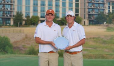No. 12 Men’s Golf earns top seed in match play at Jackson T. Stephens Cup