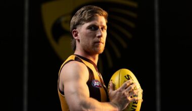 AFL 2026: ‘Repay the faith’: How Hawthorn Hawks star Dylan Moore has gone from the jailhouse to role model
