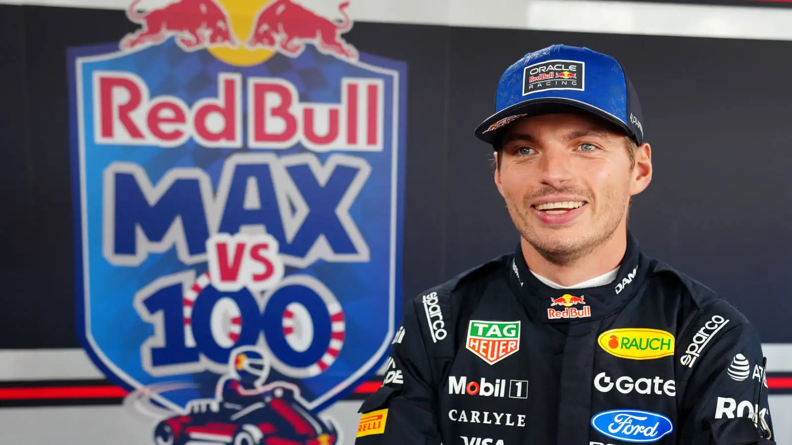 Max Verstappen overtakes 100 drivers in just 14 laps to win ‘Max v 100’