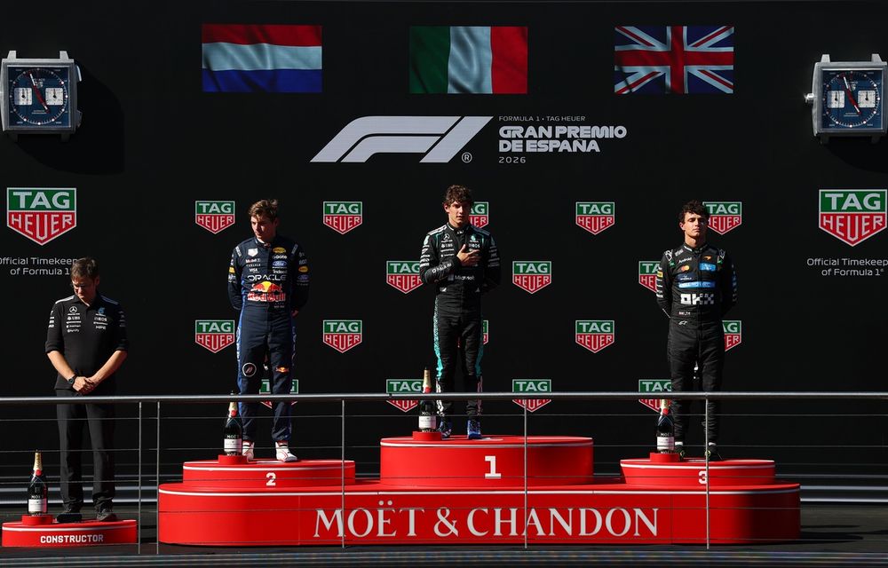 Kimi Antonelli, Mercedes, Max Verstappen, Red Bull Racing, Lando Norris, McLaren