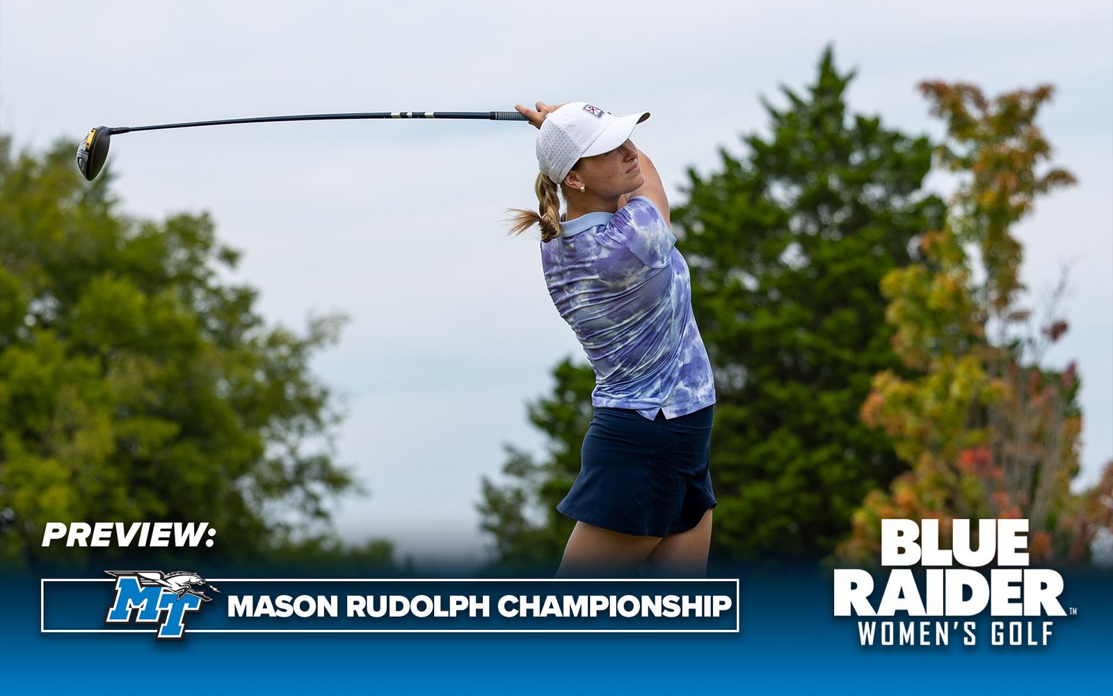 Women's Golf to open fall slate at Mason Rudolph Championship