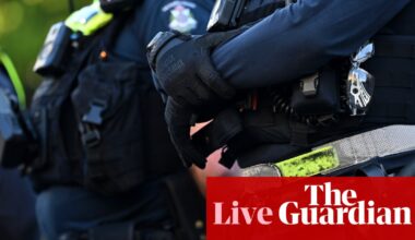 Australia news live: Victoria police officer charged with assault after allegedly punching and kicking handcuffed teen; embattled builders Bathla given 12-month lifeline | Australia news