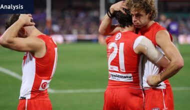Swans’ rollercoaster month ends with heartbreak after Fremantle fightback