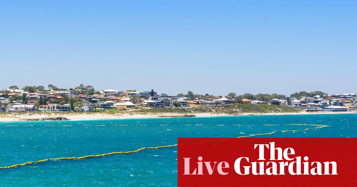 Swimmer dies after shark attack at Perth beach – as it happened | Australia news