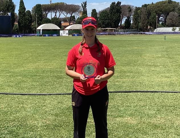 'Real Pathway For Cricket': Isle Of Man Prodigy Lucy Barnett Reacts To Historic ICC Award