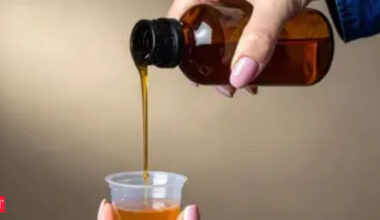 Cough syrup bottles may soon carry a warning label in 'red'