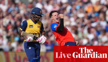 England v Sri Lanka: third men’s cricket T20 – live | Cricket