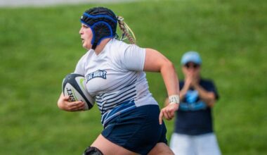Denlinger Leads Comeback Effort, But Women’s Rugby Falls to LaSalle