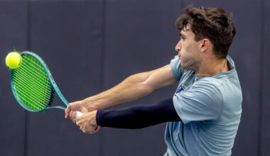 Mount’s Men's Tennis Stays Hot With Win on Day Two of McClure Invitational