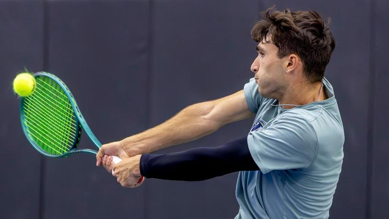 Mount’s Men's Tennis Stays Hot With Win on Day Two of McClure Invitational