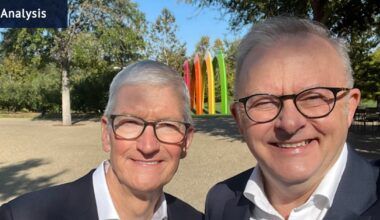 Anthony Albanese and Tim Cook: Inside the prime minister’s meeting at Apple Park to discuss child safety and social media