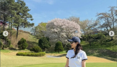 Sung Yu Ri skips the golf and poses for a pictorial instead... “The original fairy” in every photo