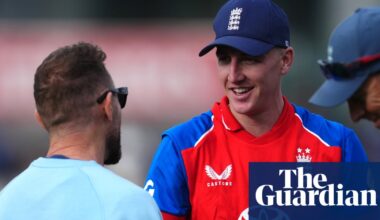 McCullum hails Brook’s captaincy as England move top of T20 world rankings | England cricket team