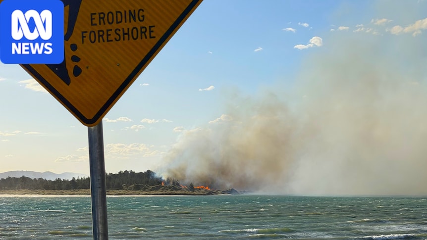 Residents angry after Seven Mile Beach bushfire and registered burn amid dire forecast