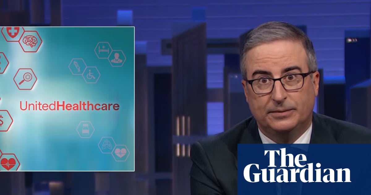 John Oliver on UnitedHealth Group: ‘Algorithmically driven, ruthless arbiters of who lives and who dies’ | John Oliver