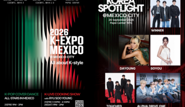 A promotional poster for 2026 K-EXPO MEXICO / Courtesy of Ministry of Culture, Sports and Tourism