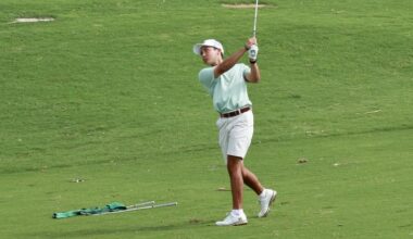 Second-Round Surge Halted By Darkness For Men’s Golf At CDA National Reserve