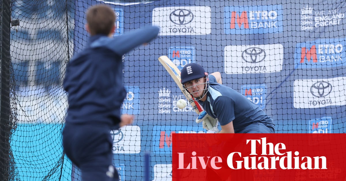 England v Sri Lanka: first men’s one-day cricket international – live | Cricket