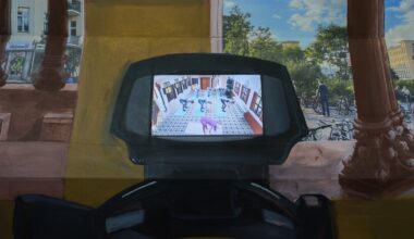 optician’s shop turned art installation satirizes bio-tracking tech
