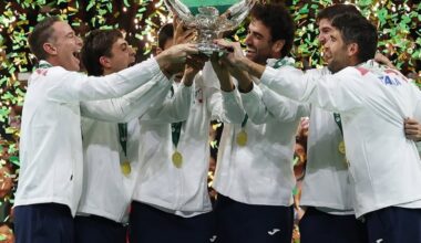 Defending Champions Italy Draw Korea in Davis Cup Quarterfinals