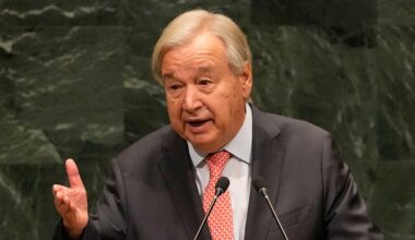 UN General Assembly: António Guterres compares AI risk to nuclear weapons as Australia joins calls for safeguards