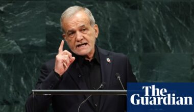 Iran’s president hits out at ‘bully’ Trump in UN speech but signals willingness to talk | Iran