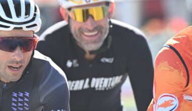 Van der Poel, Van Aert and Evenepoel recon road race route