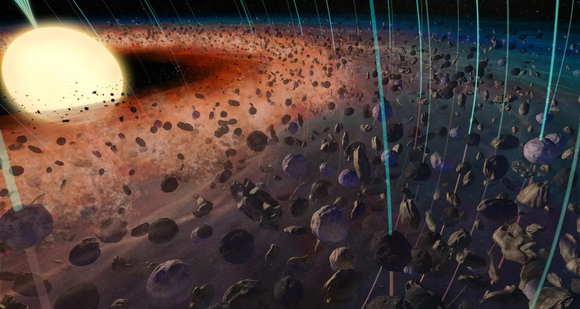 Ancient meteorites reveal a powerful force that helped build the Solar System