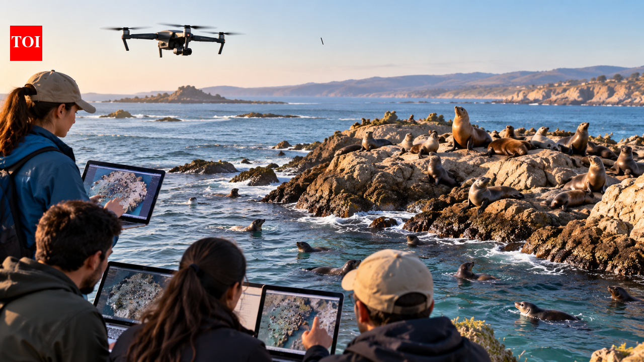 In 2019, California researchers used 1,500 volunteers to count seals and sea lions from drone images; 11 repeated counts improved accuracy |
