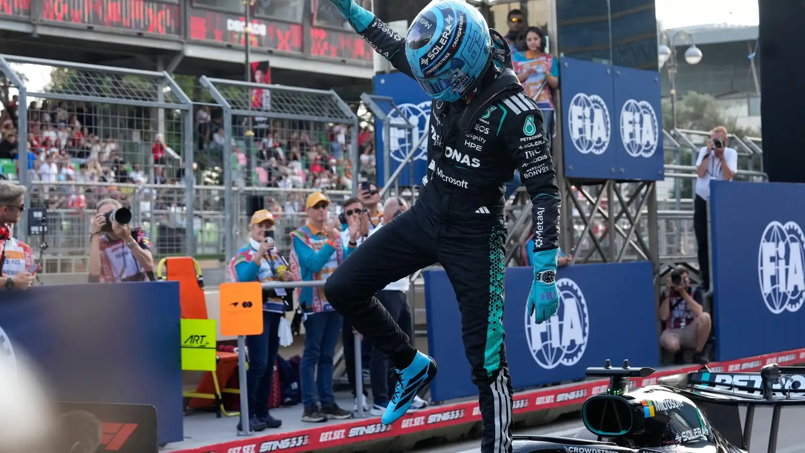 Official F1 Starting Grid: Complete Azerbaijan GP grid