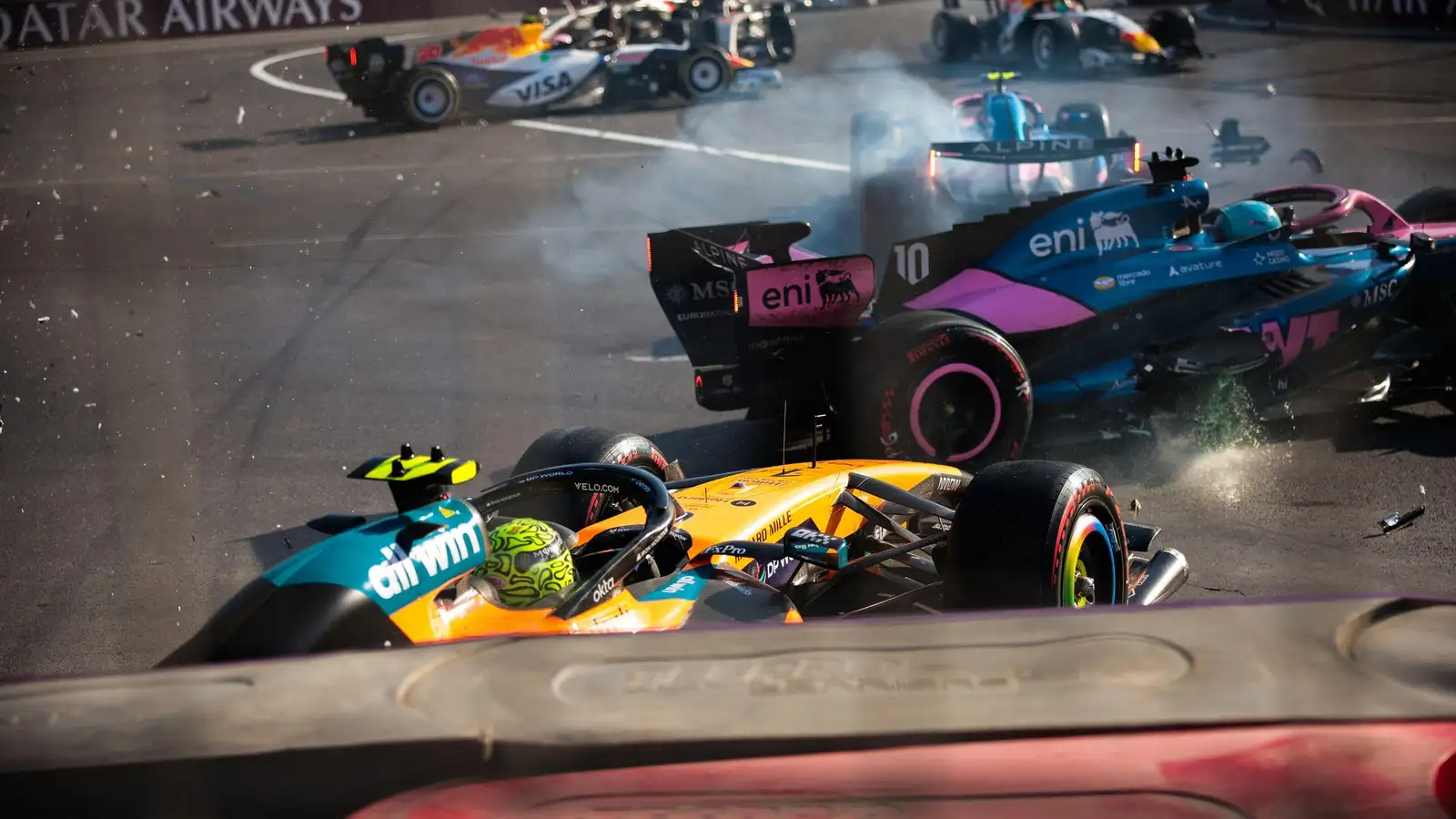Franco Colapinto commits the cardinal F1 sin in Azerbaijan GP