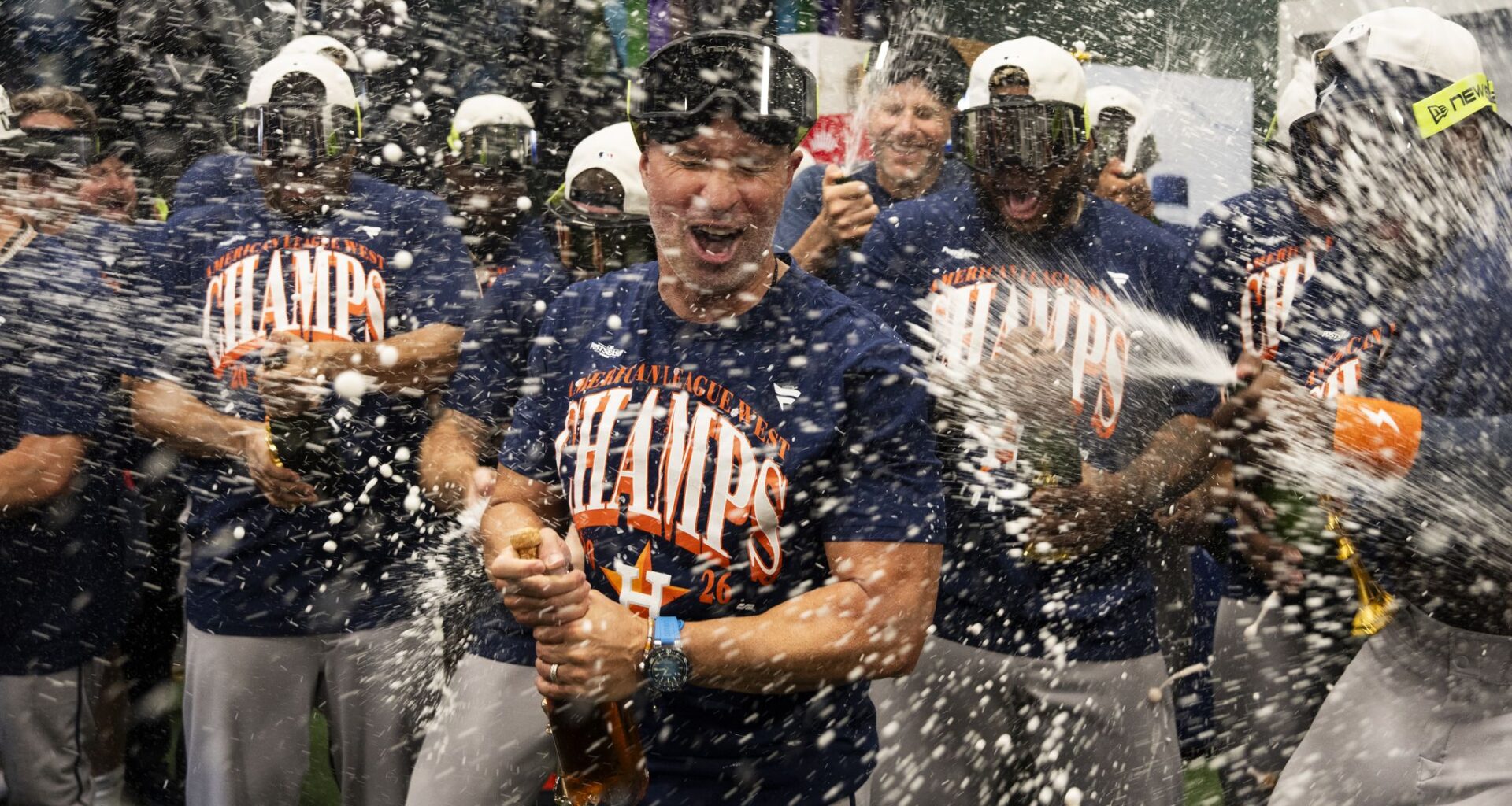 Houston Astros win AL West title on final day and return to postseason