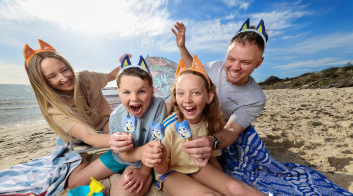 Streets partners with Bluey to launch frozen treat
