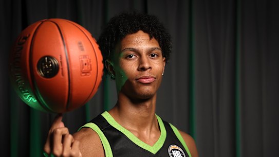 Dash Daniels is playing for the South-East Melbourne Phoenix in 2026-27 as he eyes a crack at the NBA draft.