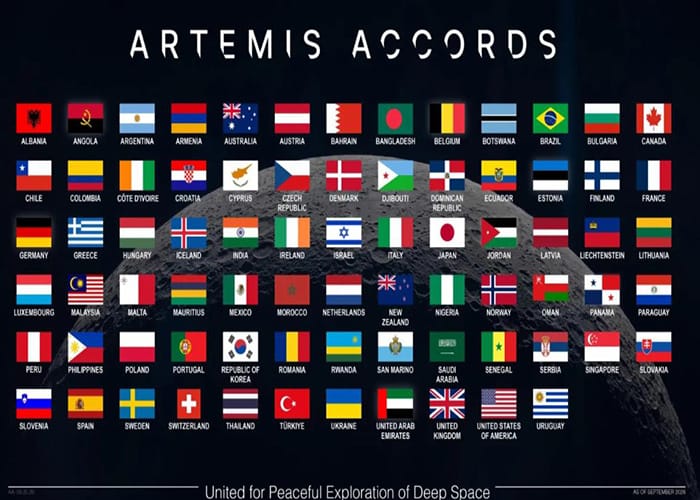 NASA says Artemis Accords signatories reach 76 countries