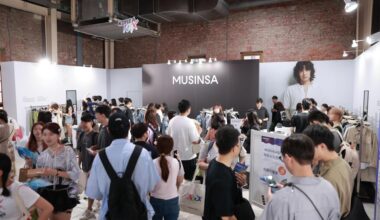 A Musinsa pop-up in Taiwan during the K-Tourism Road Show in Taiwan, jointly hosted by the Korean Ministry of Culture, Sports and Tourism and the Korea Tourism Organization, bustles with visitors in this 2024 photo. Courtesy of Musinsa